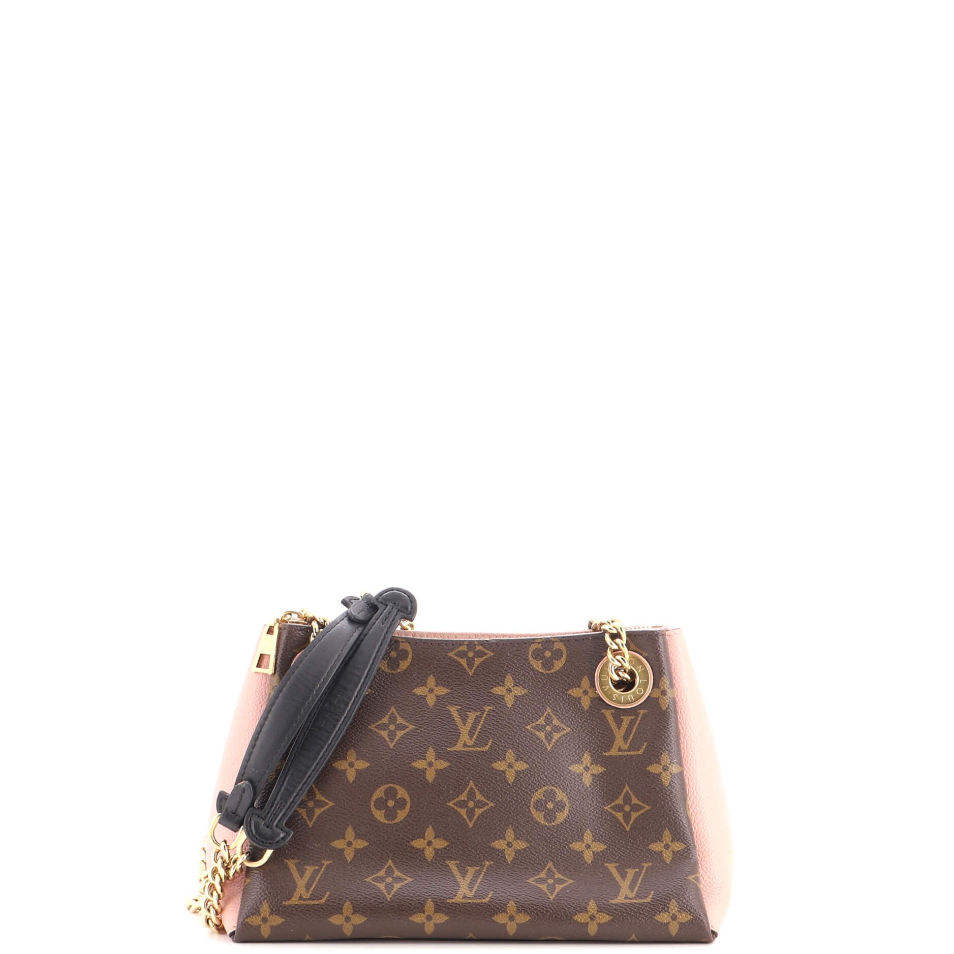 Surene Handbag Monogram Canvas with Leather BB