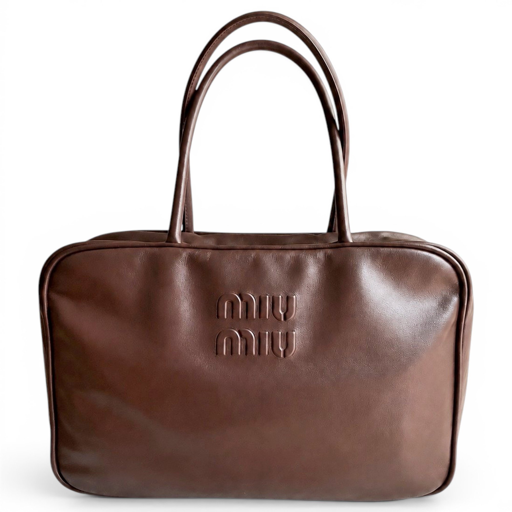 Beau leather handbag