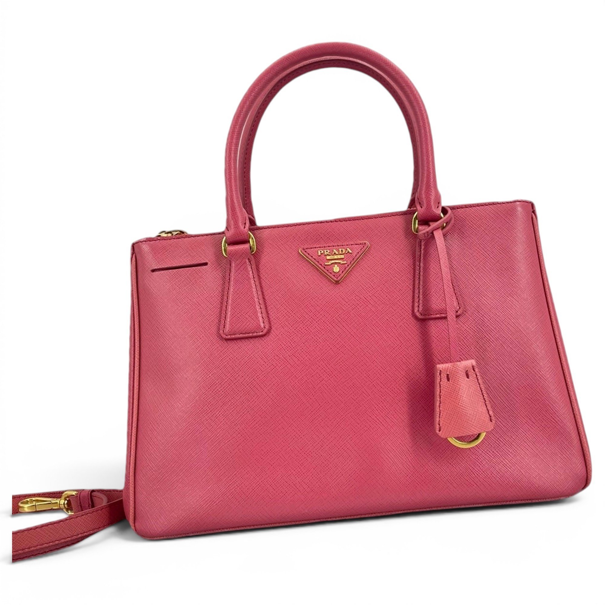 Galleria leather handbag