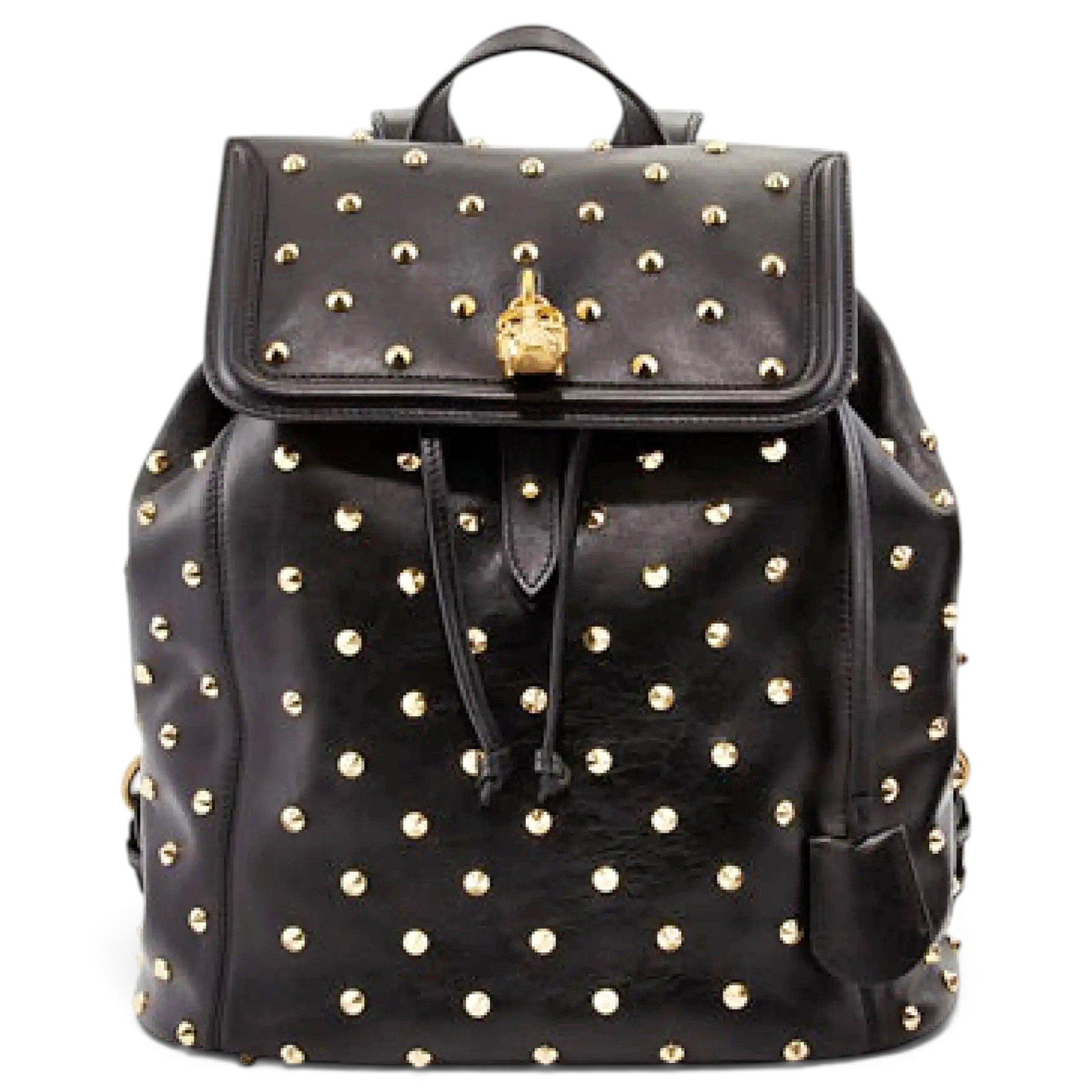 Leather backpack