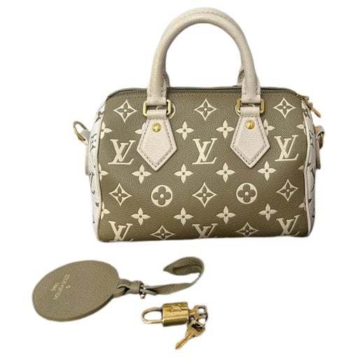Speedy leather handbag