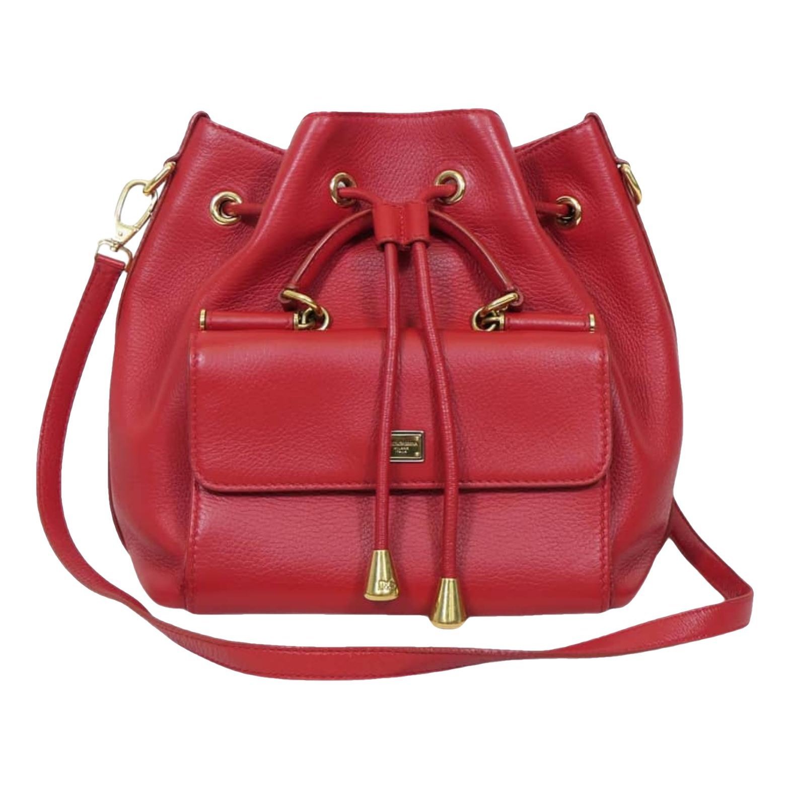 Dolce & Gabbana Sicily leather crossbody bag