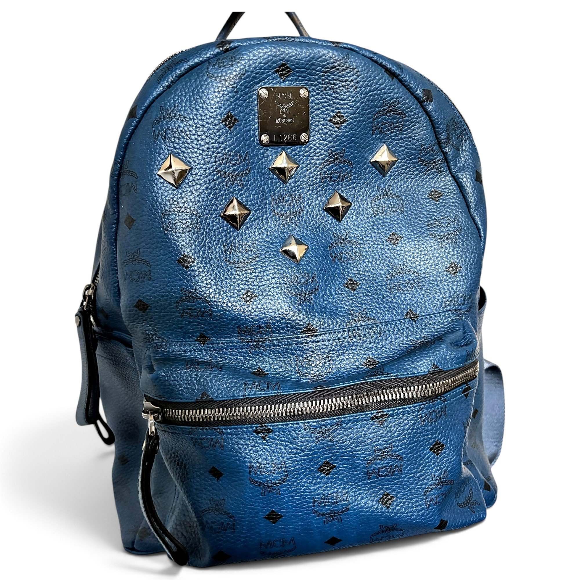 Stark leather backpack