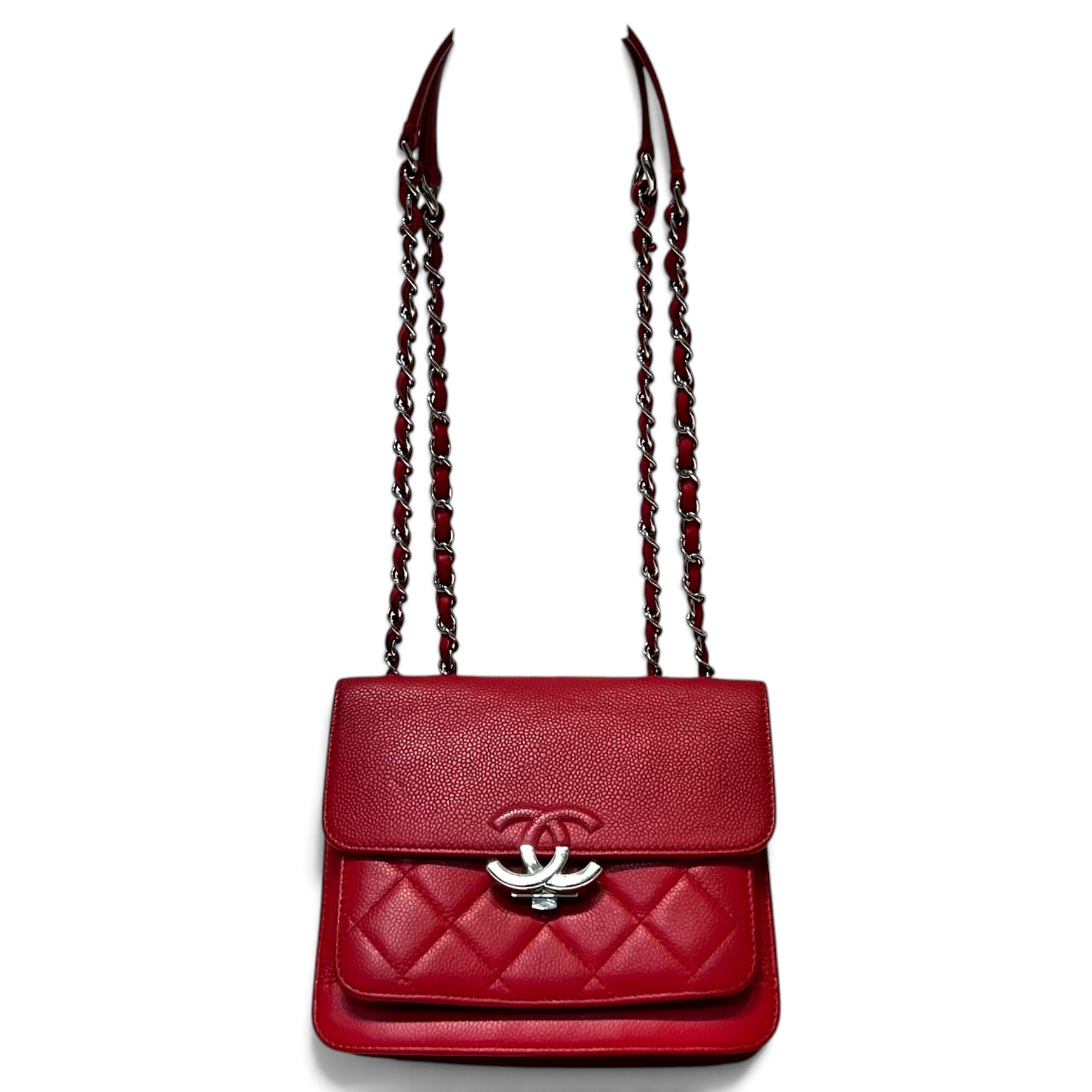 Leather crossbody bag