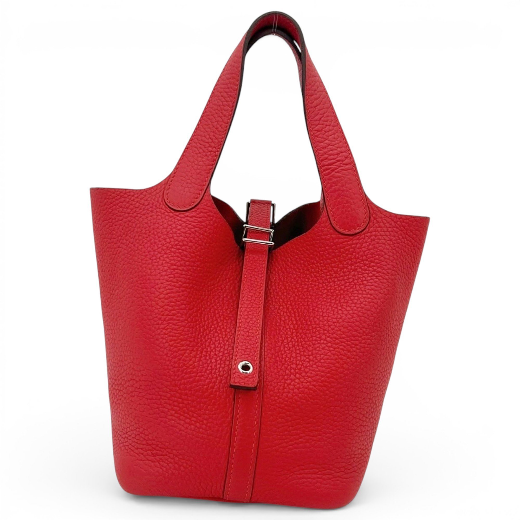 Picotin leather handbag