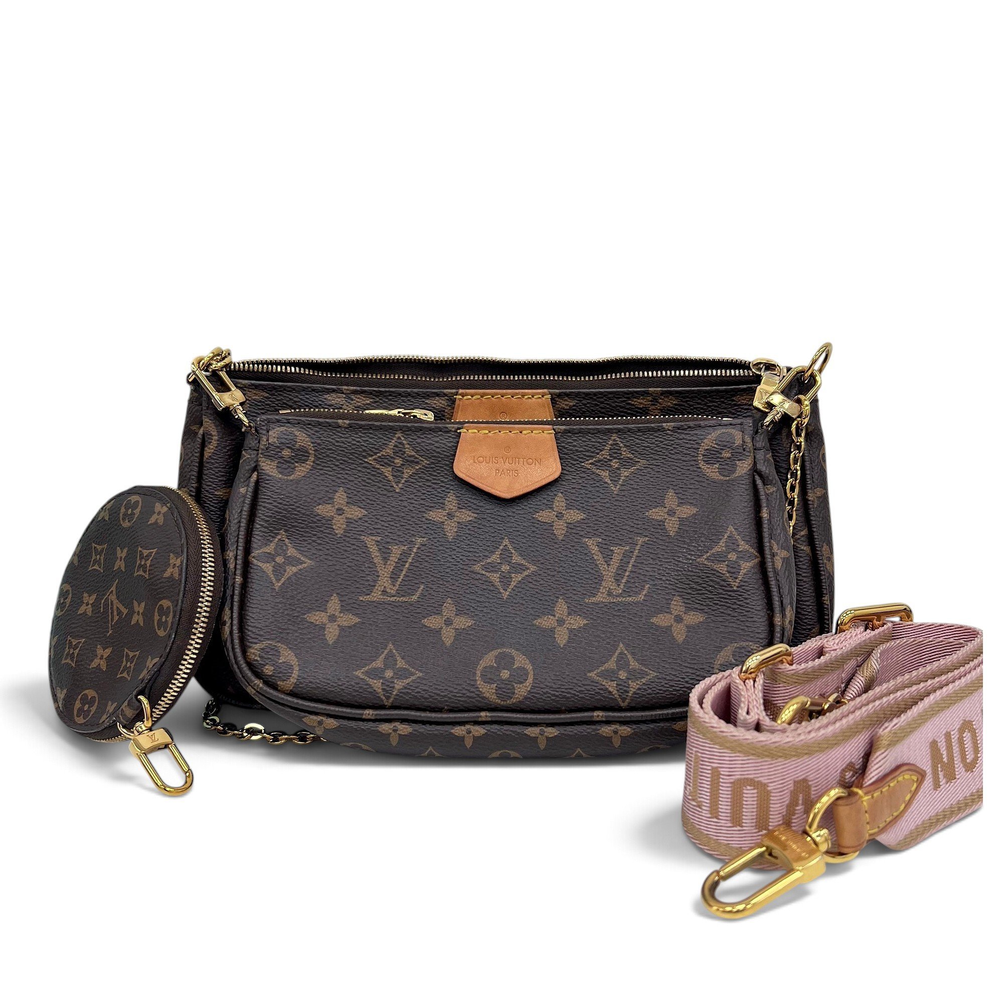 Multi Pochette Accessoires leather crossbody bag