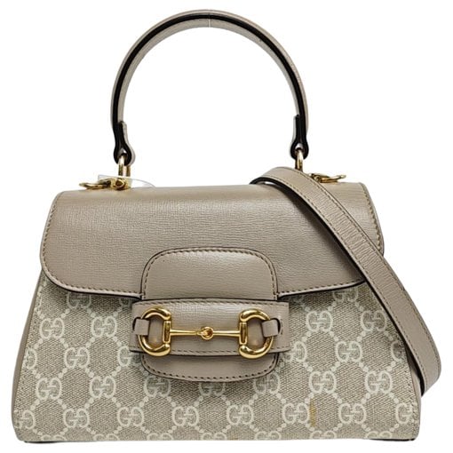 Handle Horsebit 1955 leather handbag