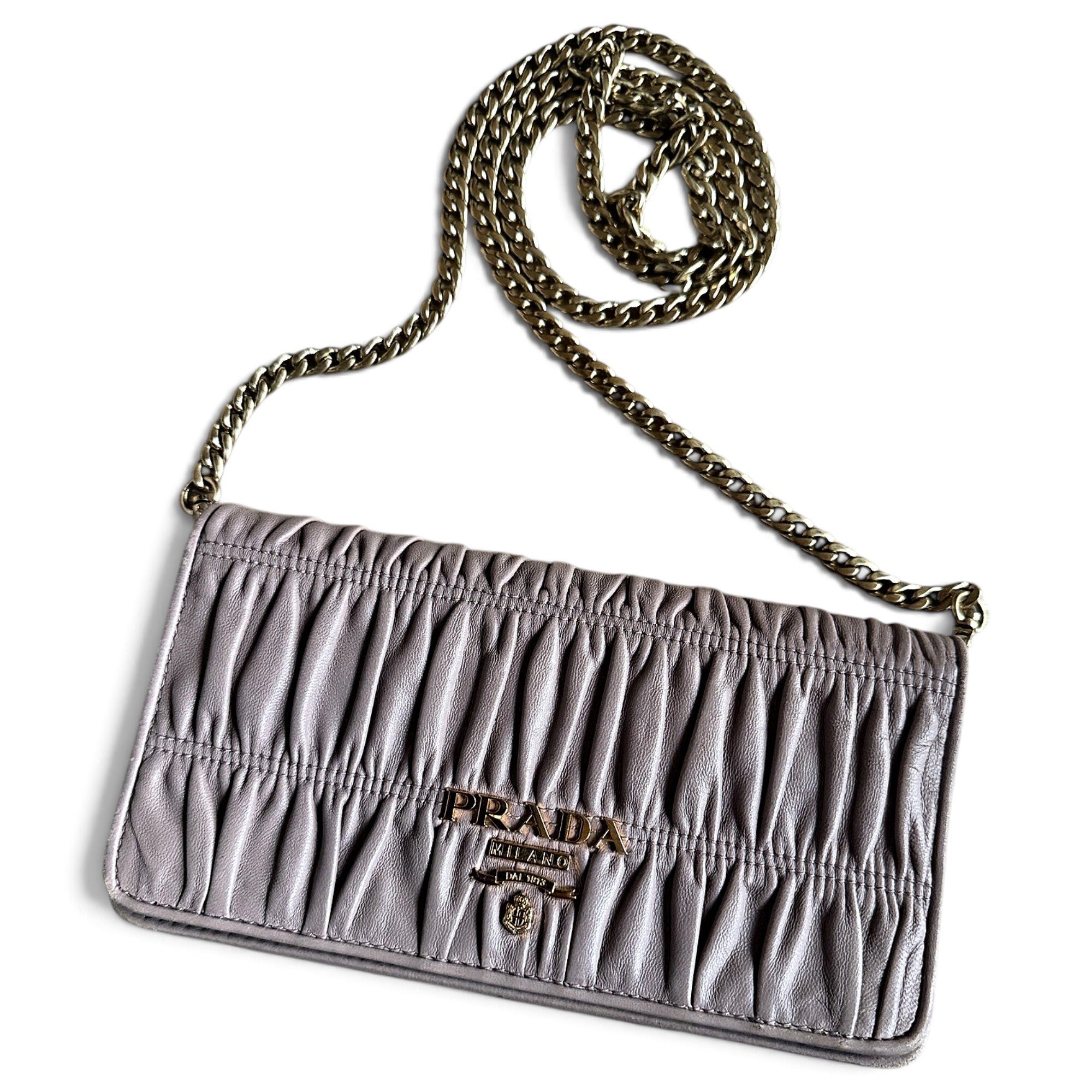 Leather crossbody bag