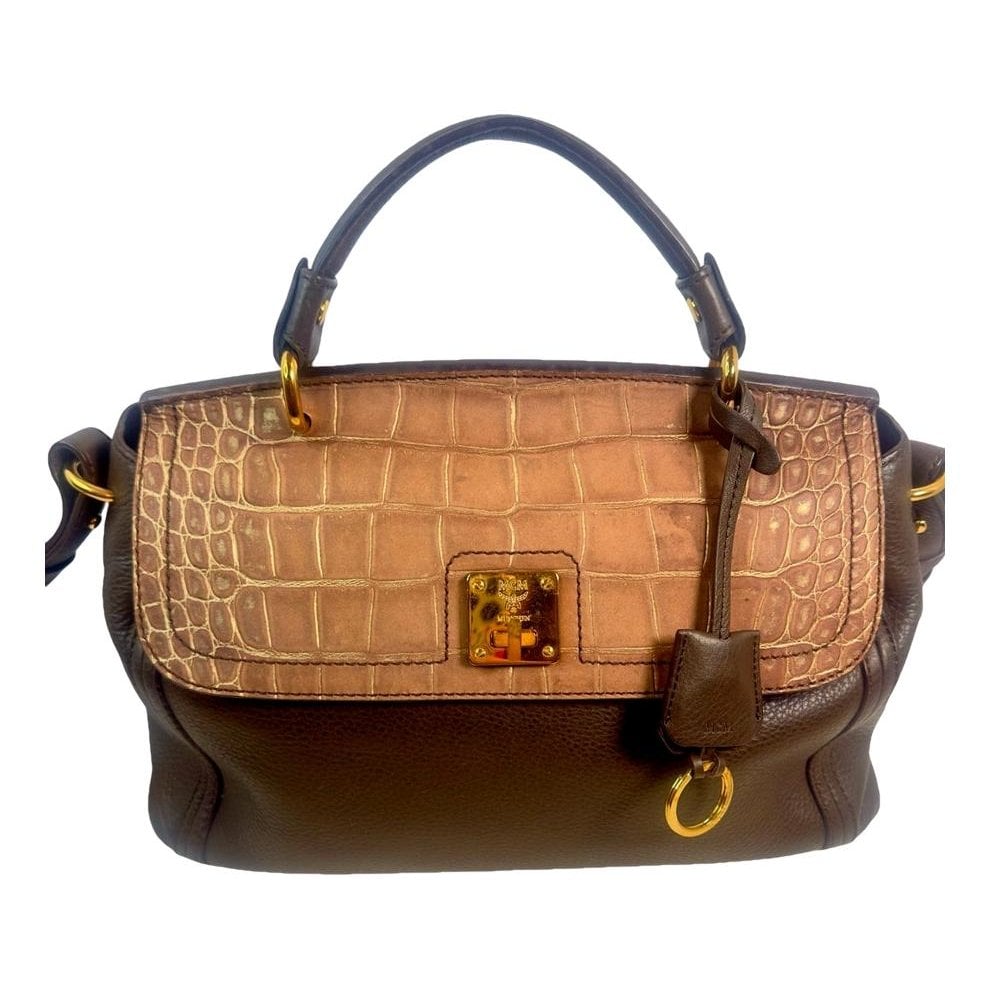 Leather handbag