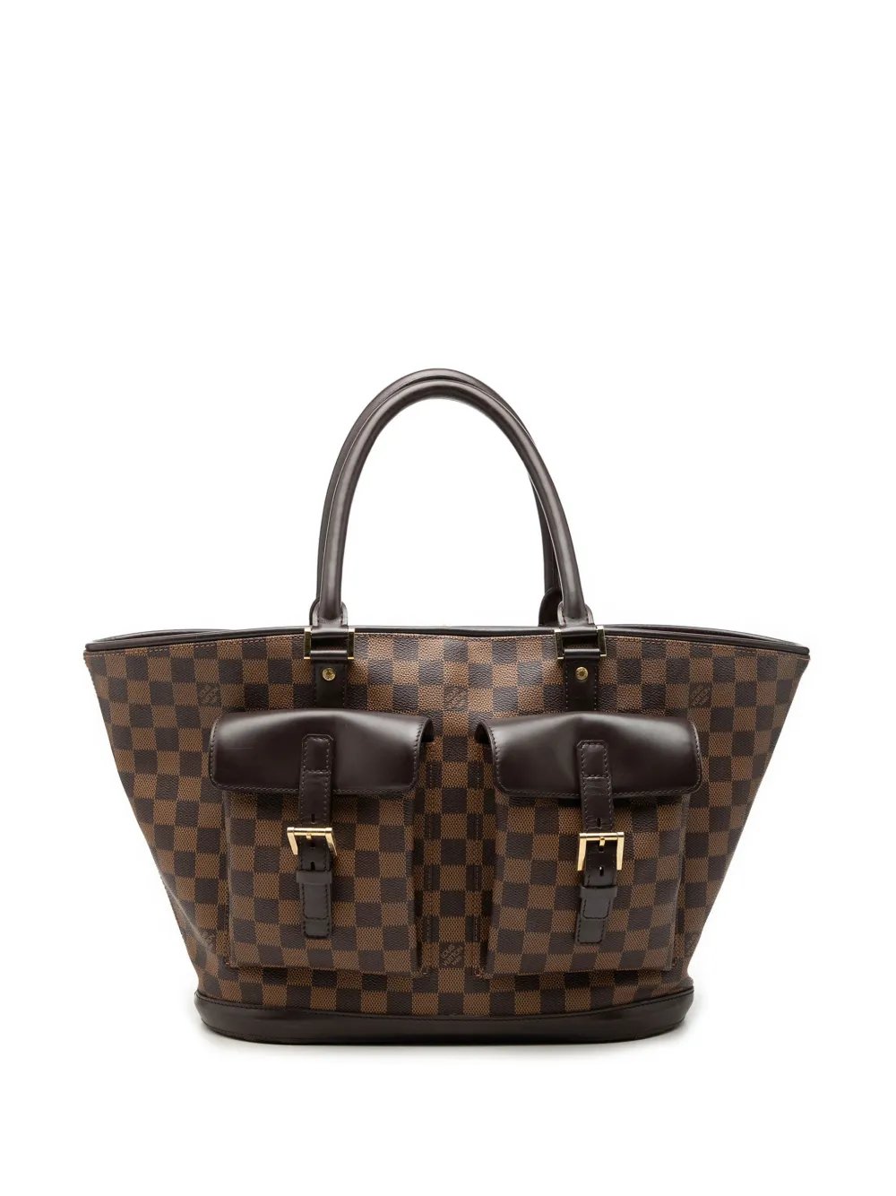 2003 Damier Ebene Manosque GM tote bag