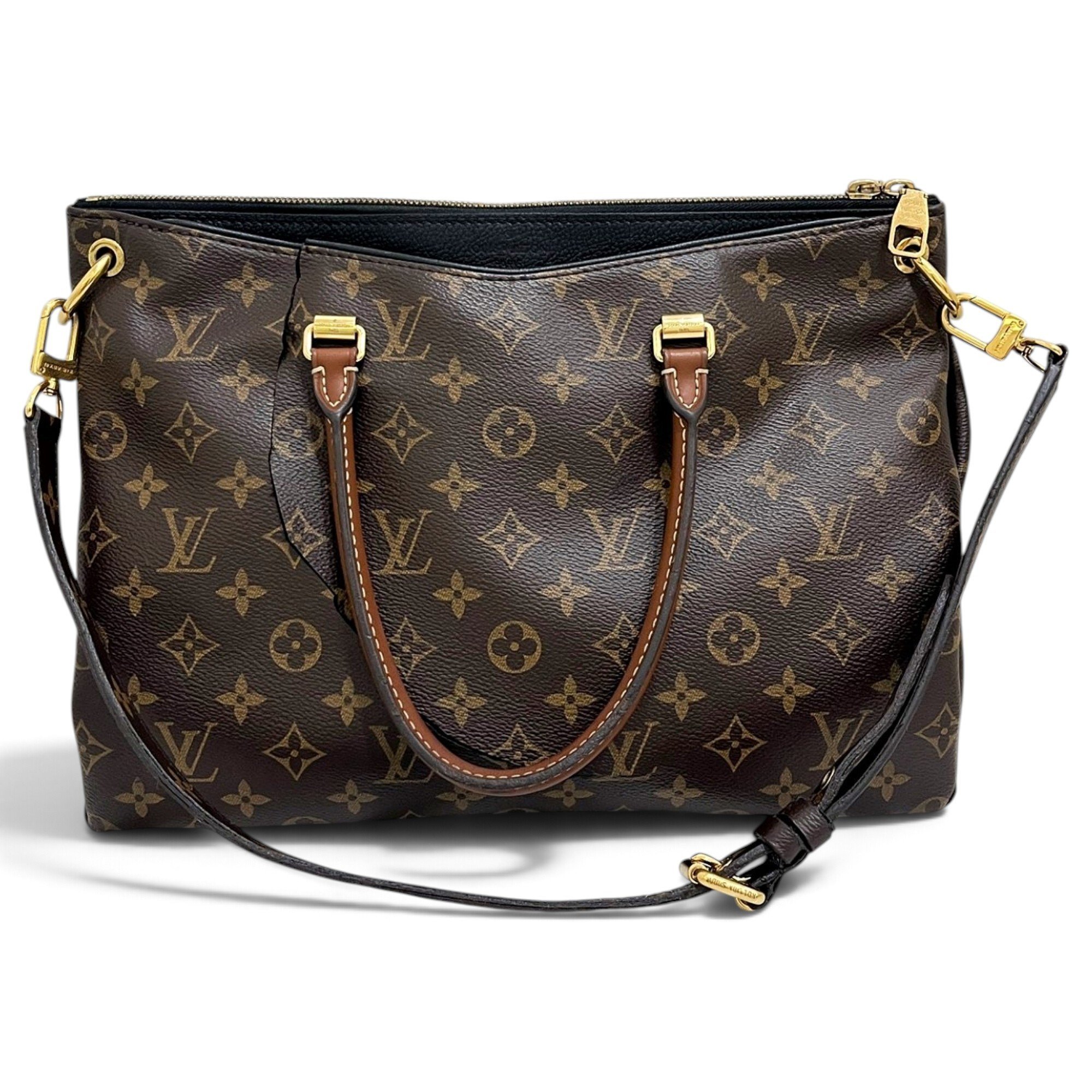 Louis Vuitton Pallas leather tote