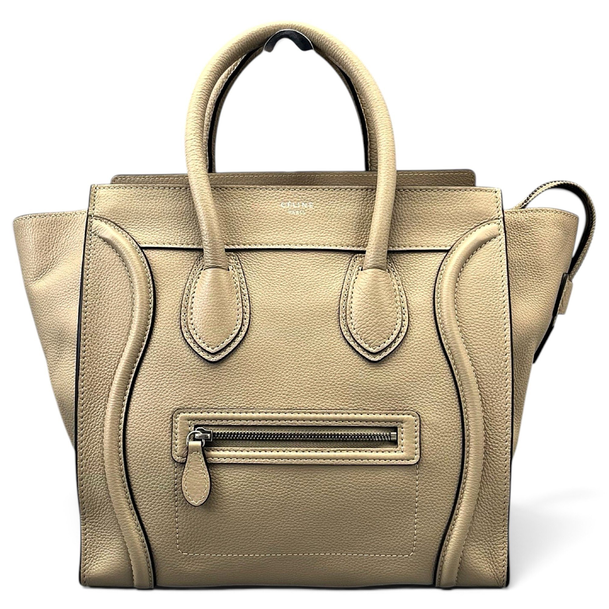Luggage leather handbag