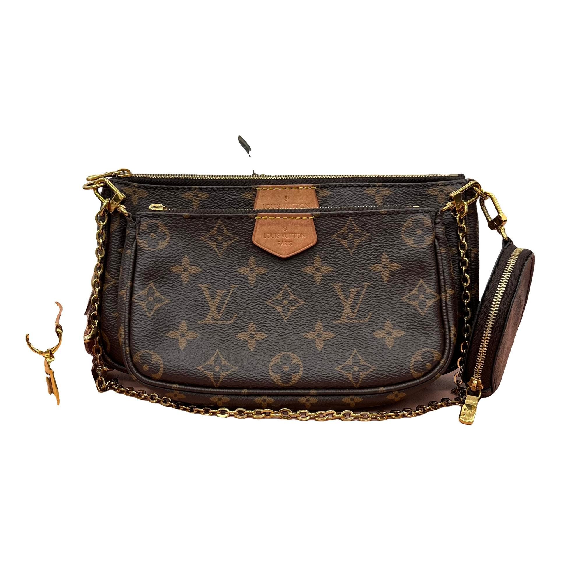 Multi Pochette Accessoires leather handbag