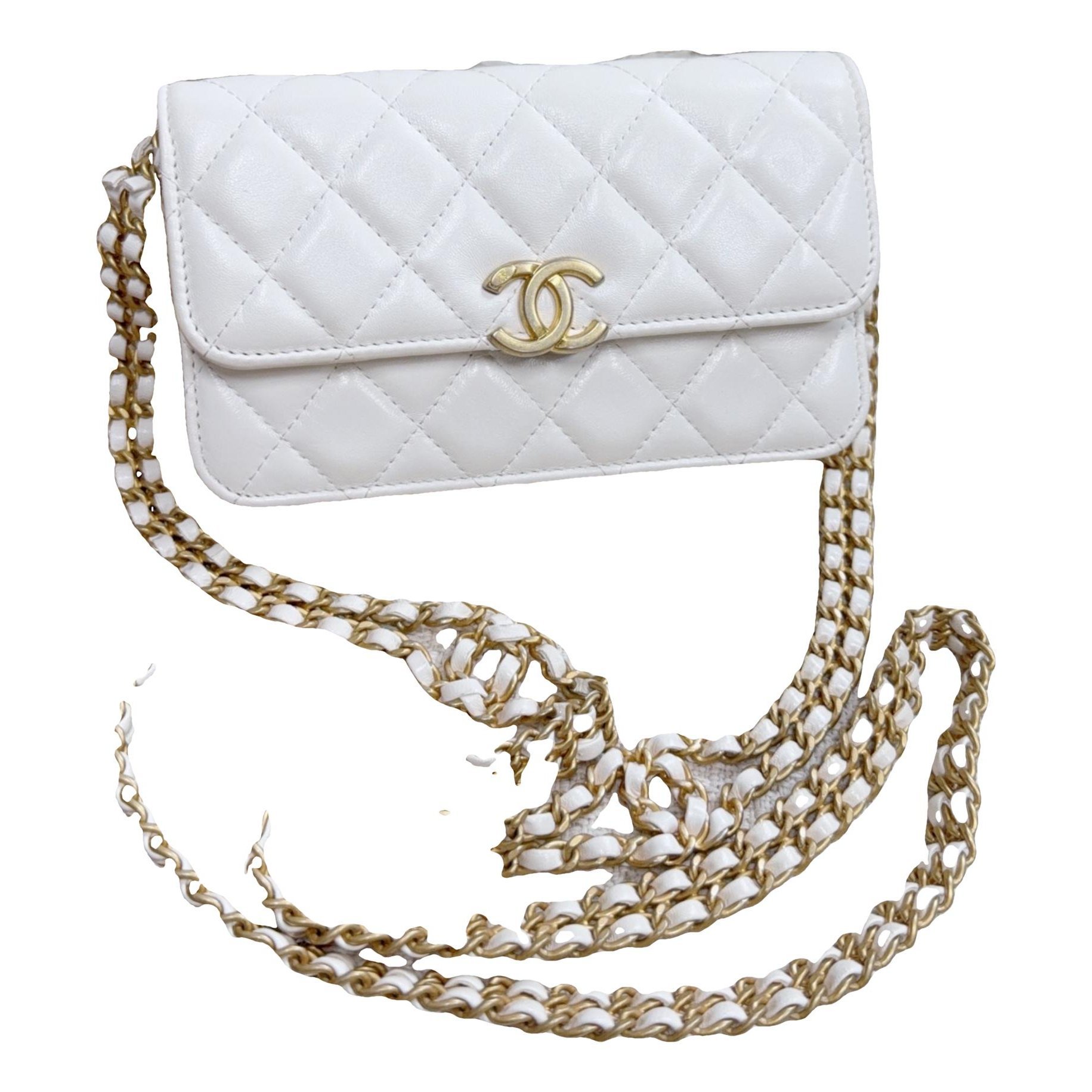 Wallet On Chain Timeless/Classique leather crossbody bag