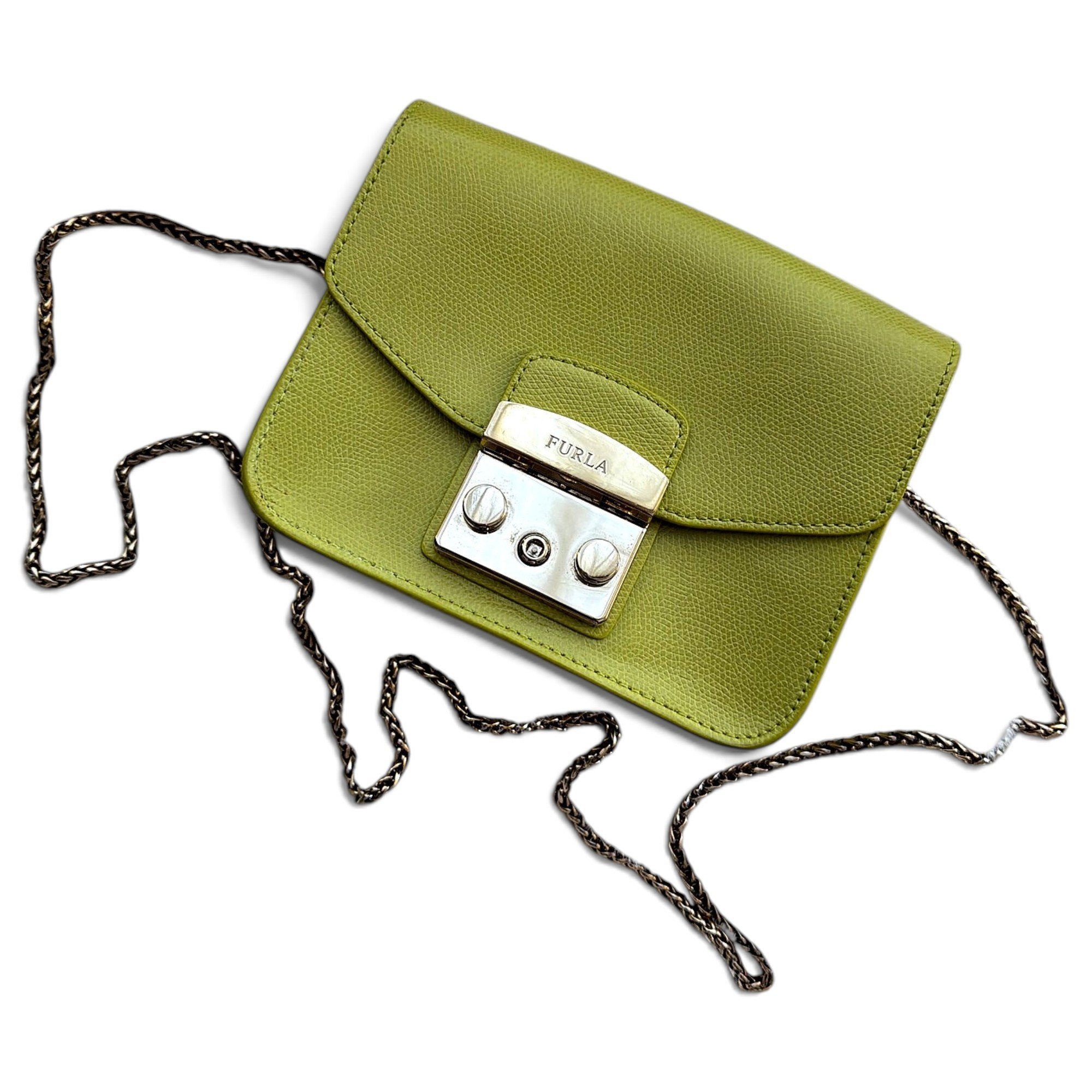 Metropolis leather crossbody bag