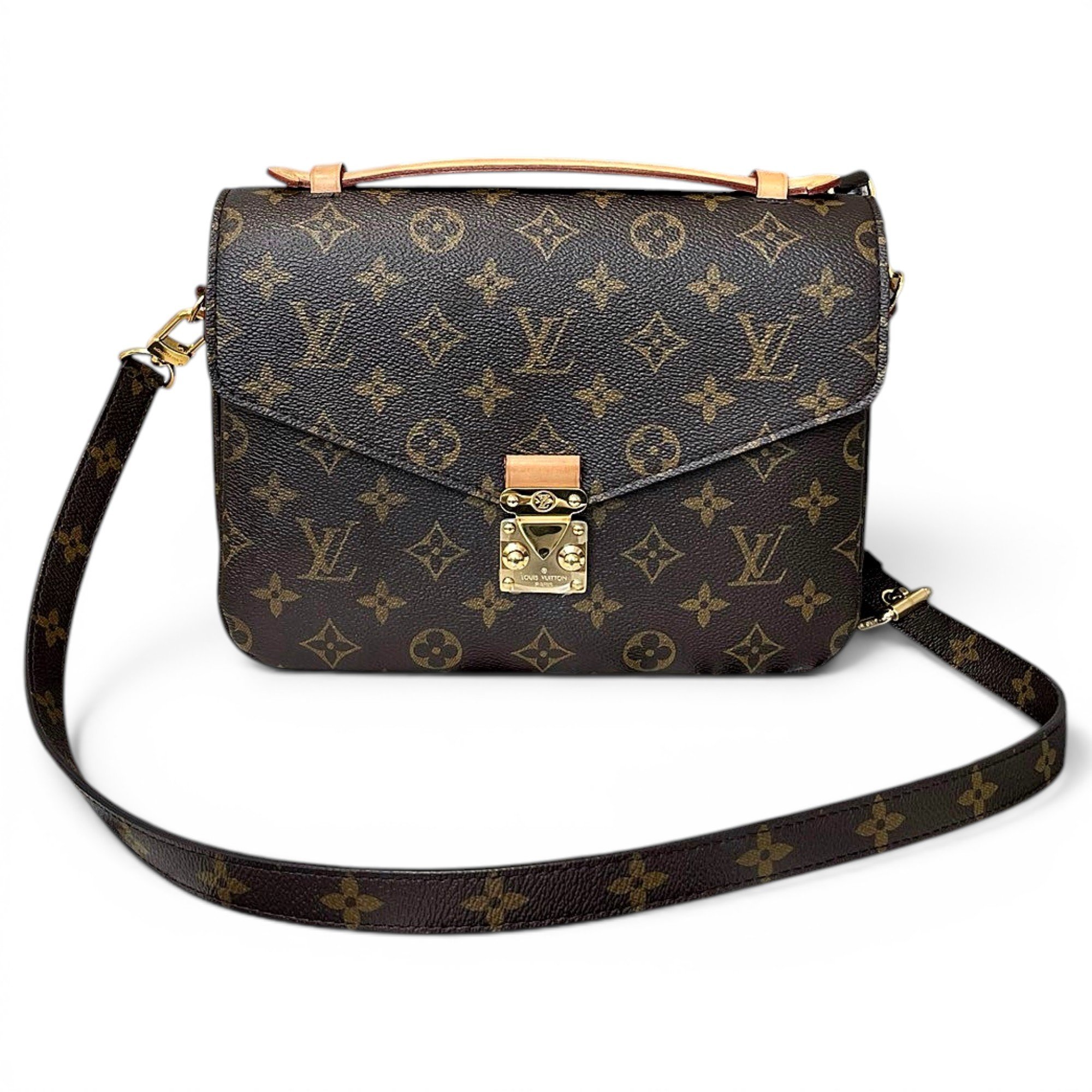 Metis leather handbag