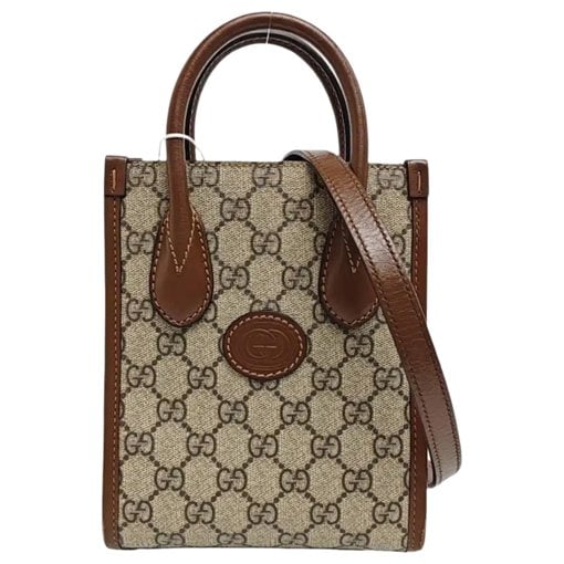Leather handbag
