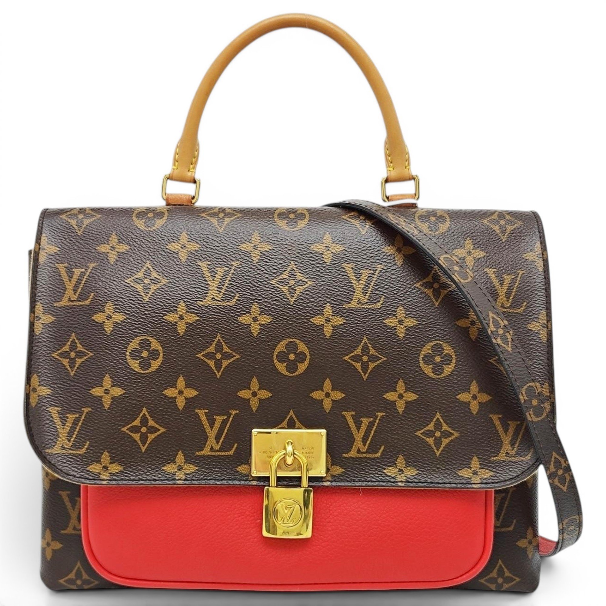 Marignan leather handbag