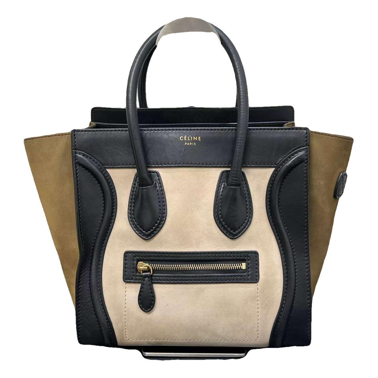 Luggage leather handbag