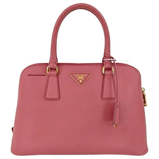 Promenade leather handbag