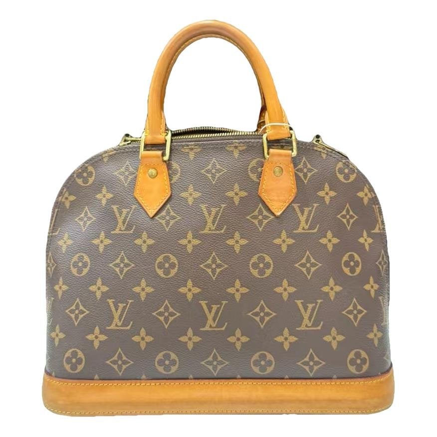 Alma leather handbag