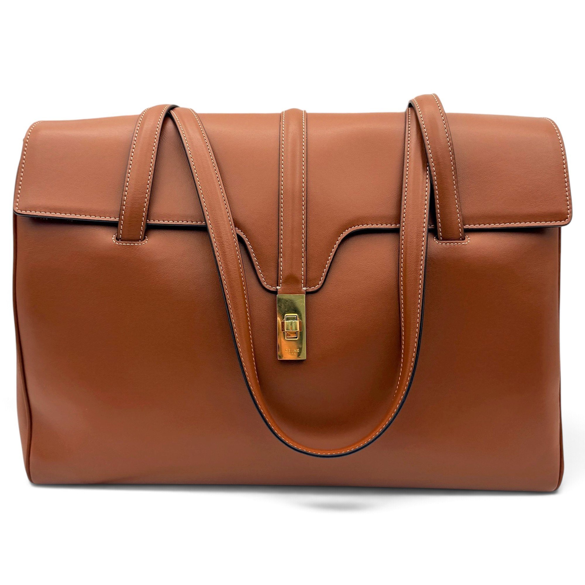 Sac 16 leather handbag