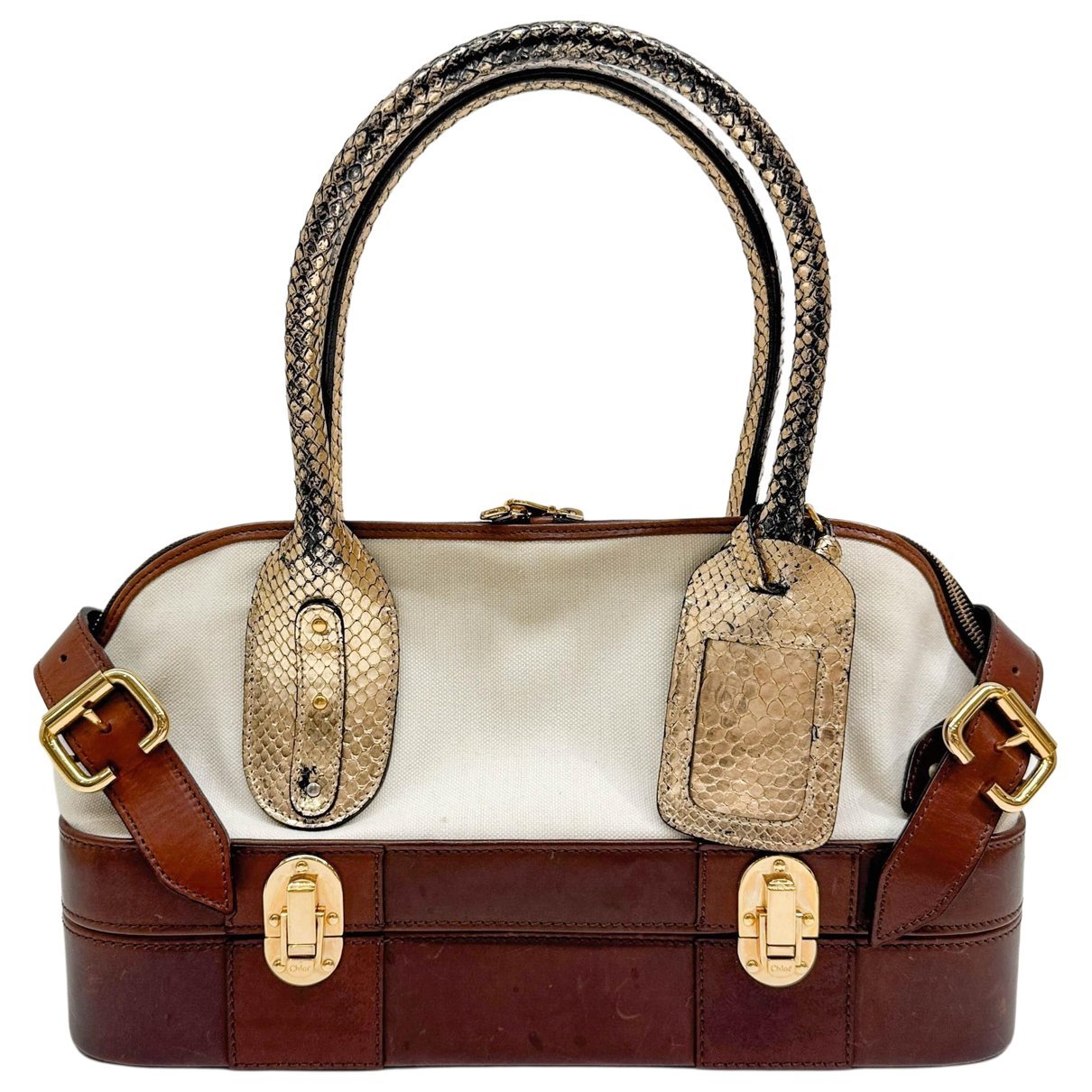 Leather handbag