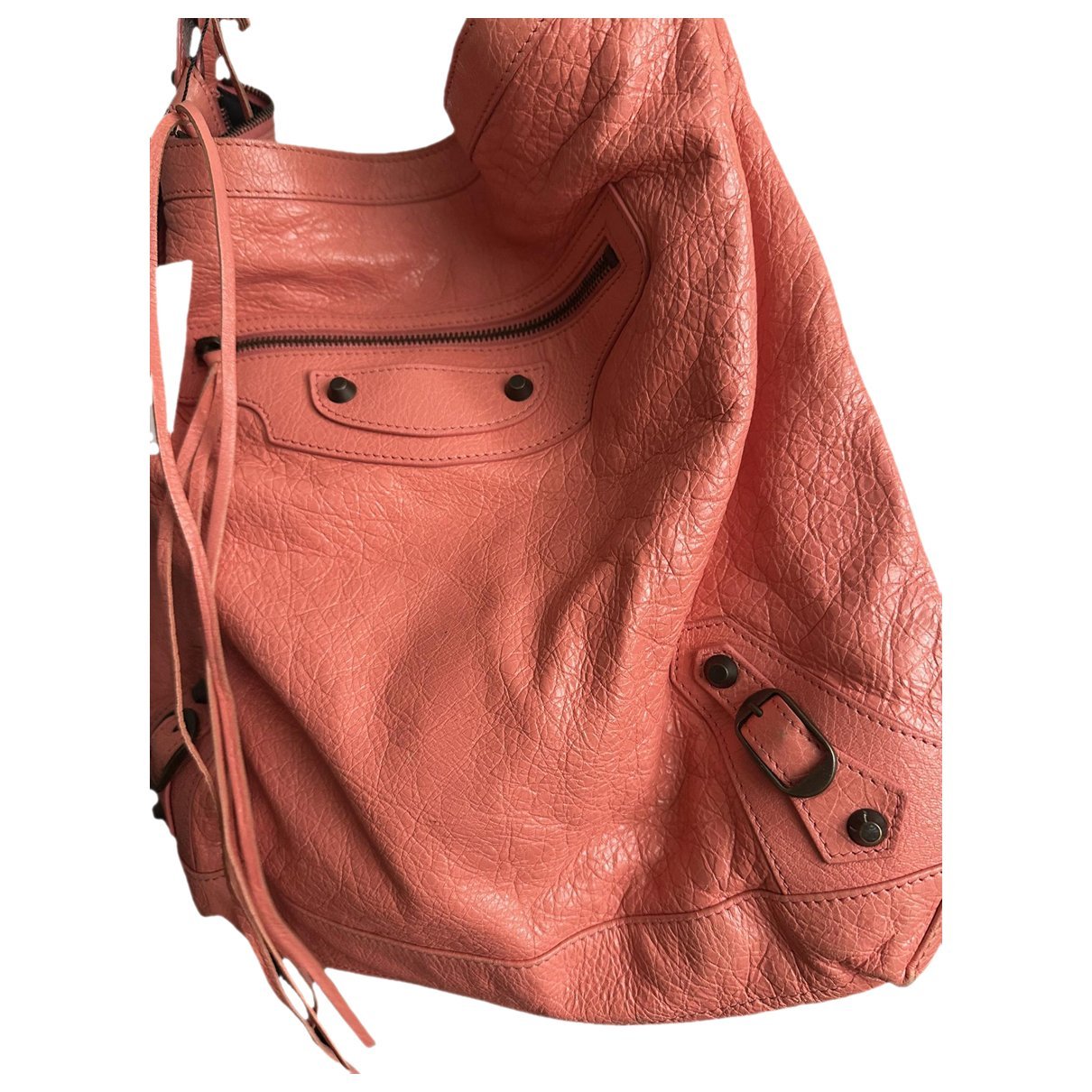 Balenciaga Day leather handbag