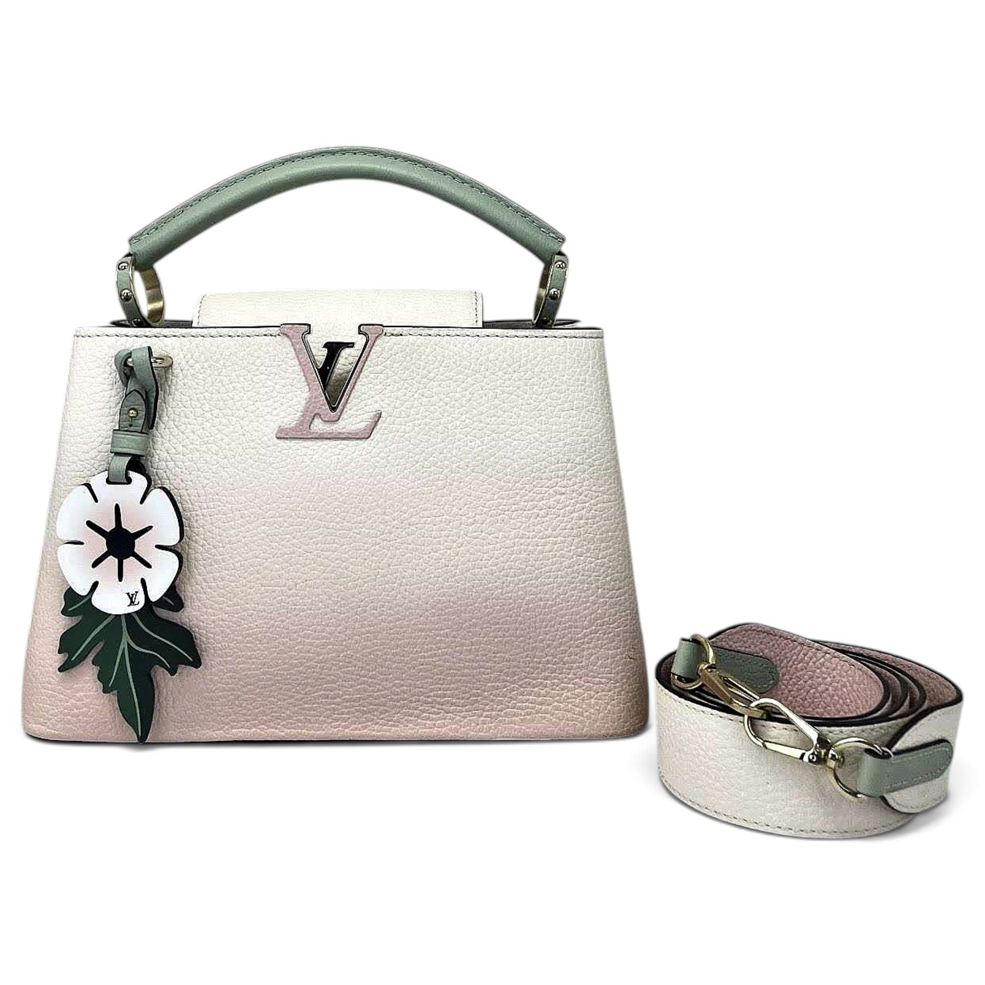 Capucines leather handbag