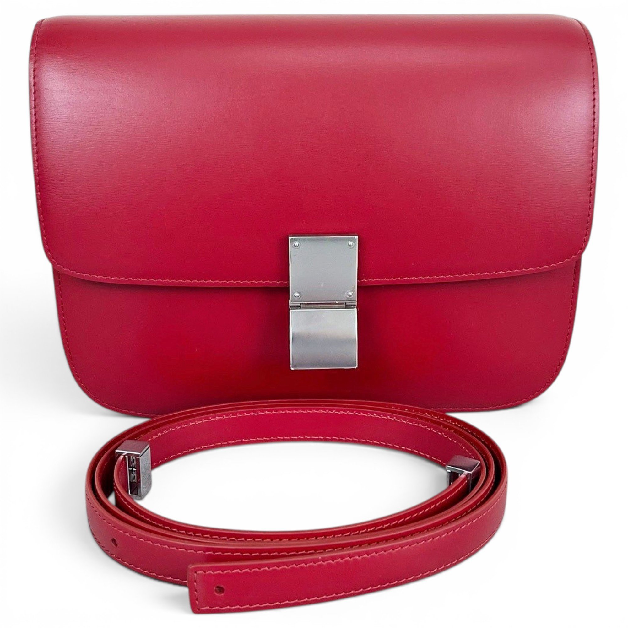 Classic leather handbag