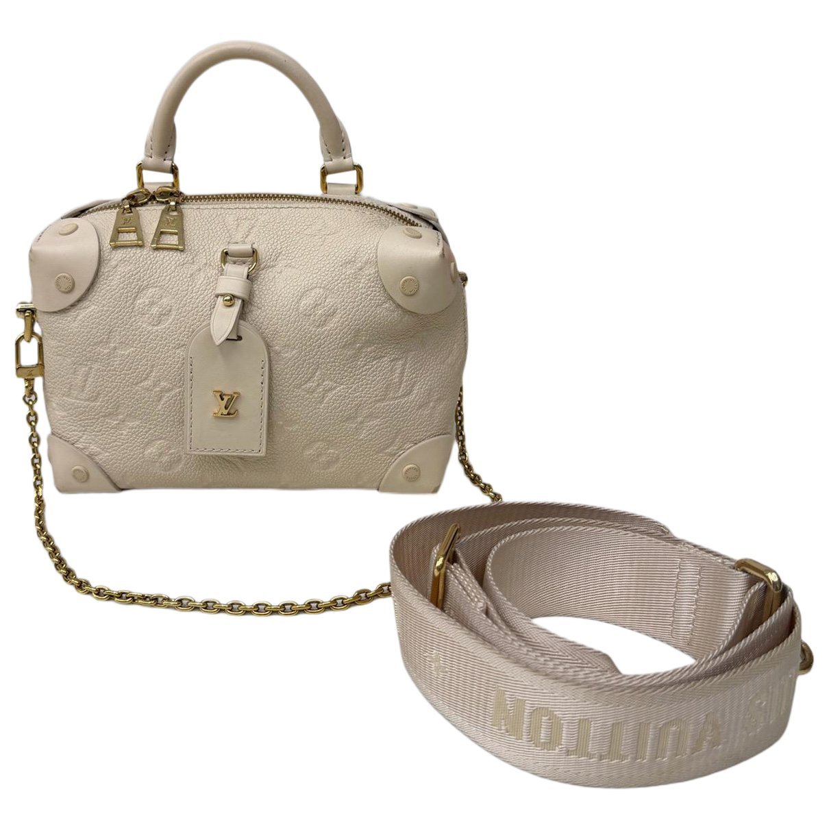 Louis Vuitton Petite Malle Souple leather handbag