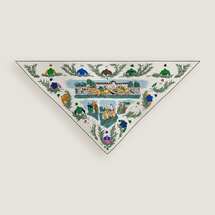 Champ De Courses a Chantilly Triangle