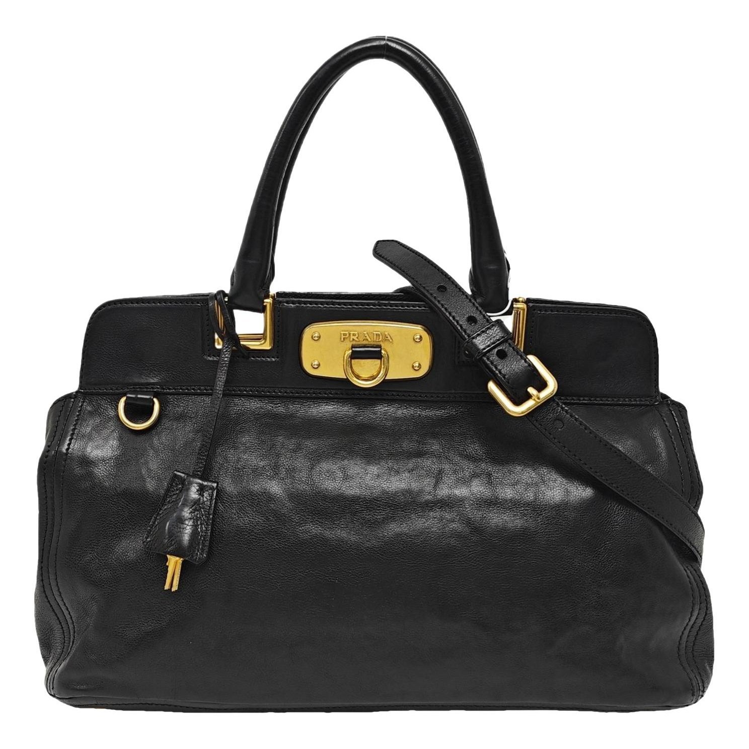 Leather handbag