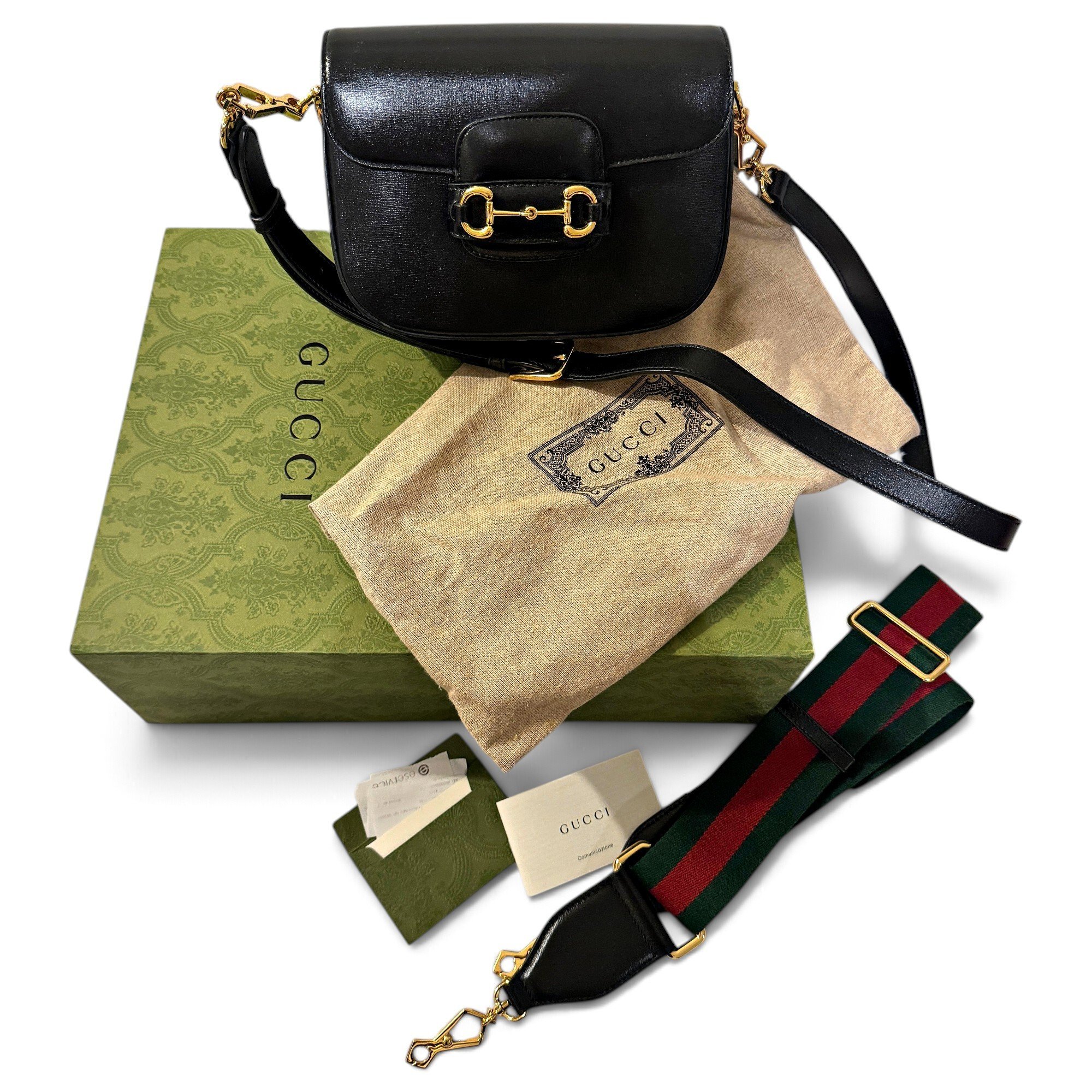 1955 leather handbag