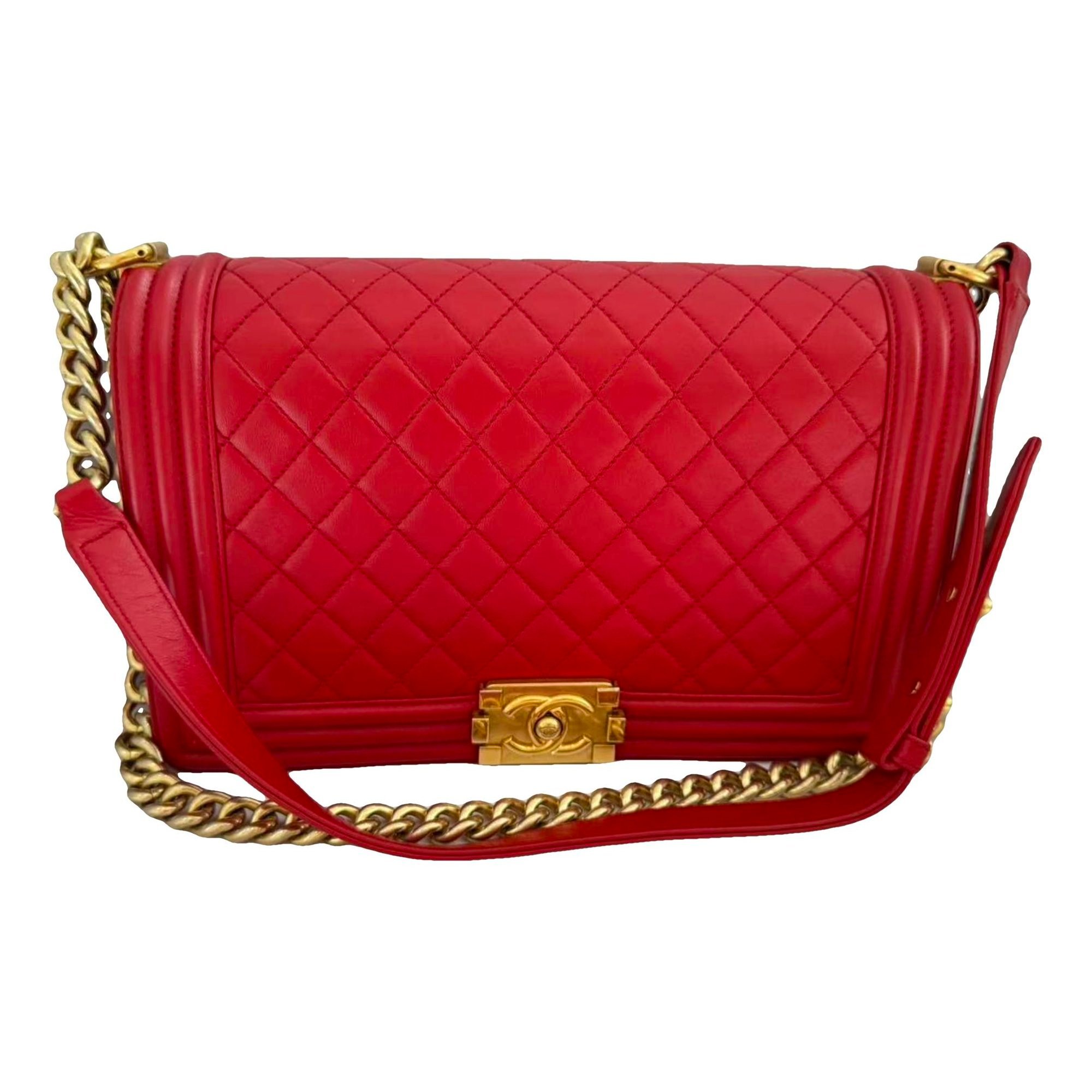 Boy leather crossbody bag