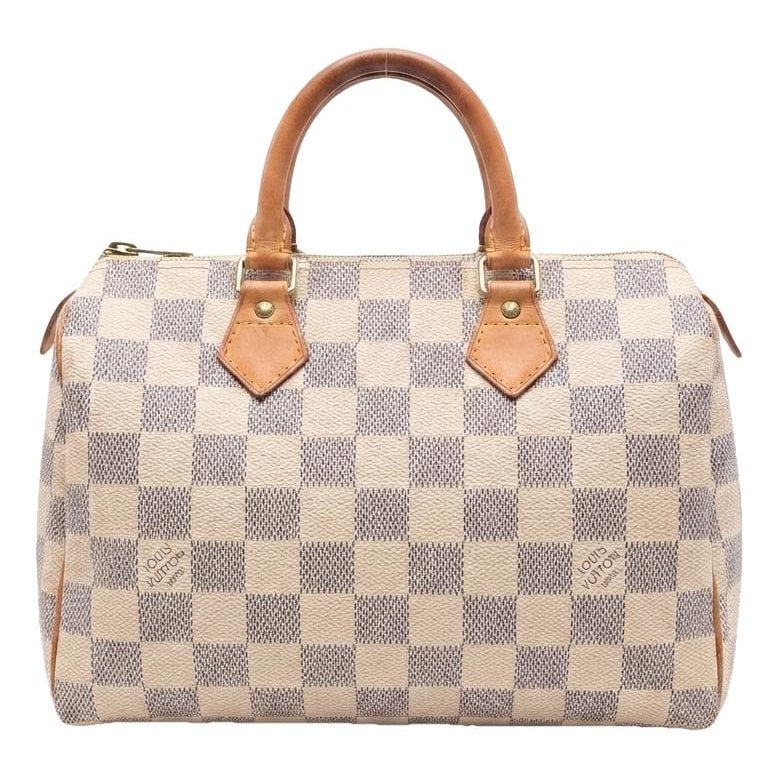 Speedy leather handbag