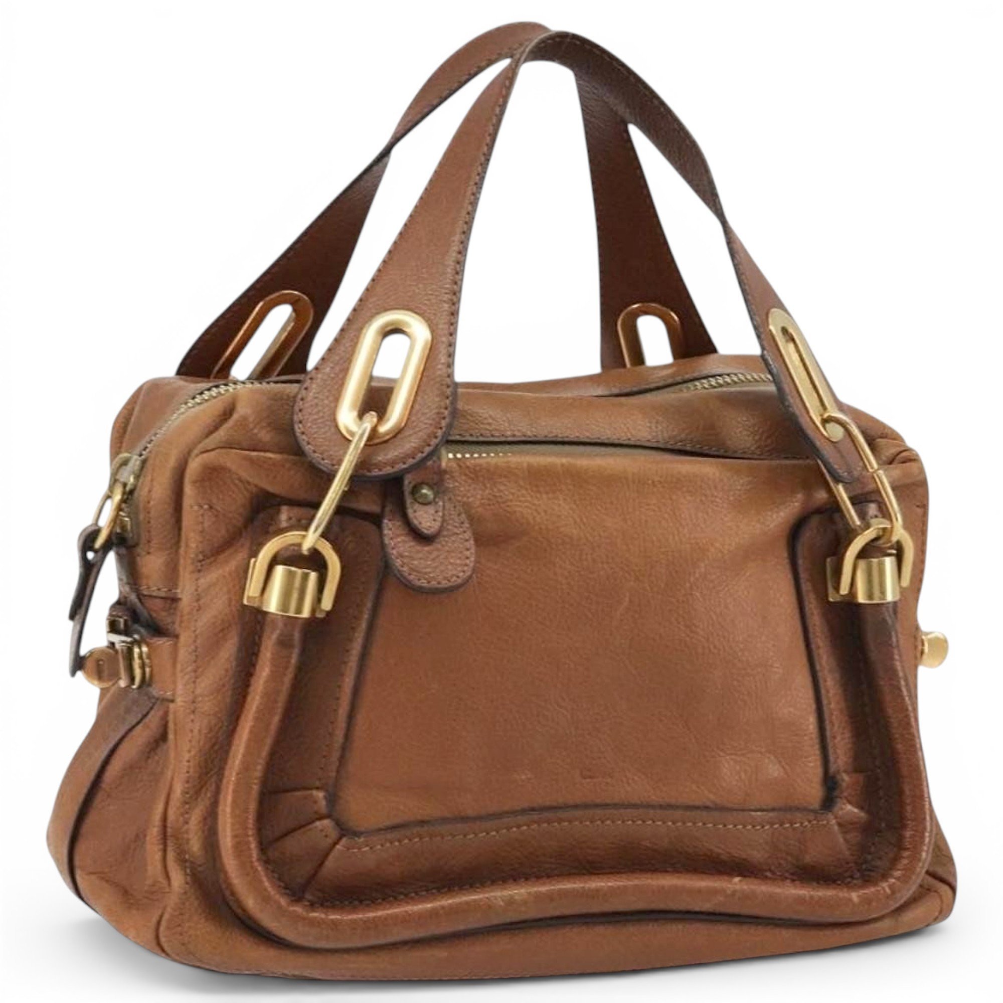 Paraty leather handbag