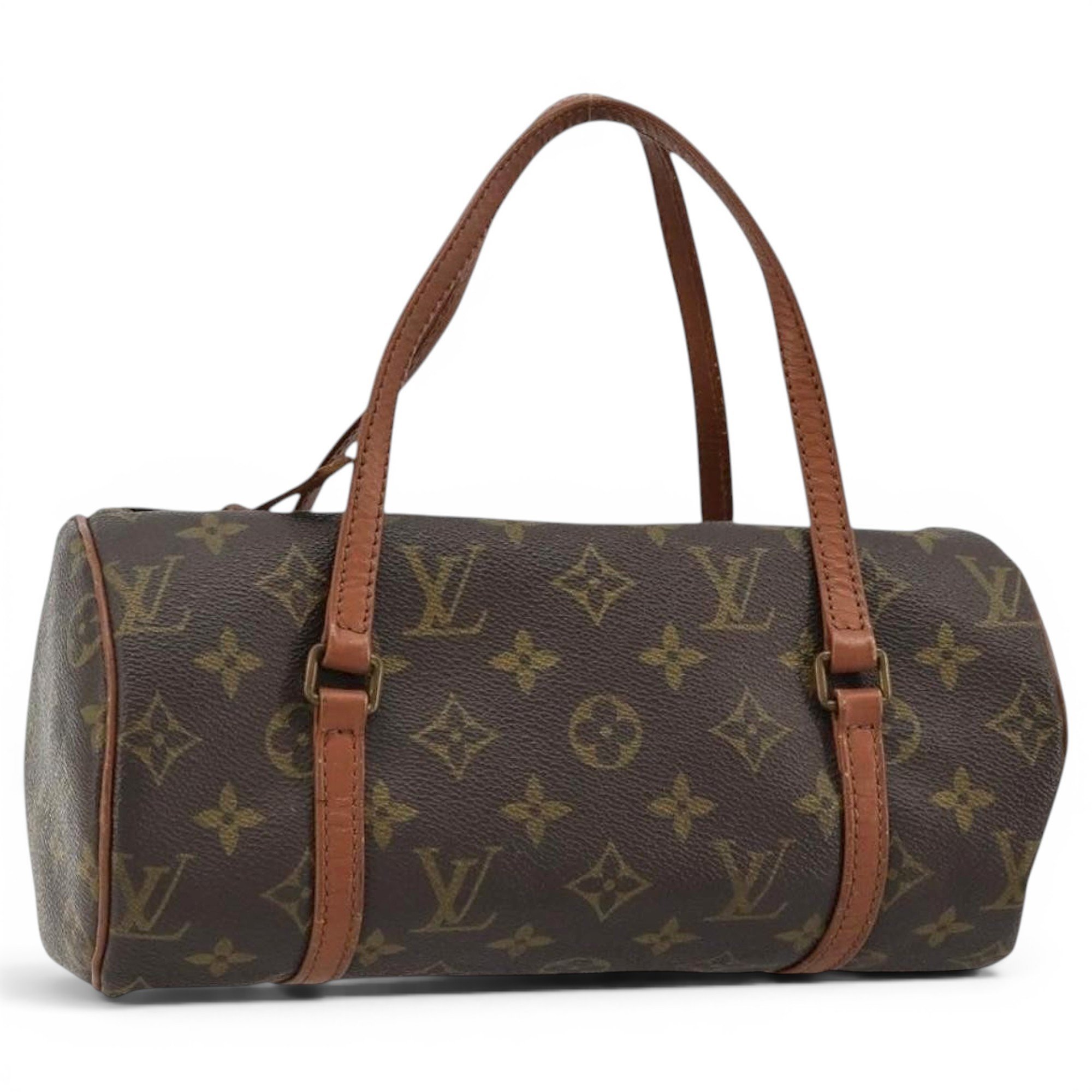 Papillon leather handbag