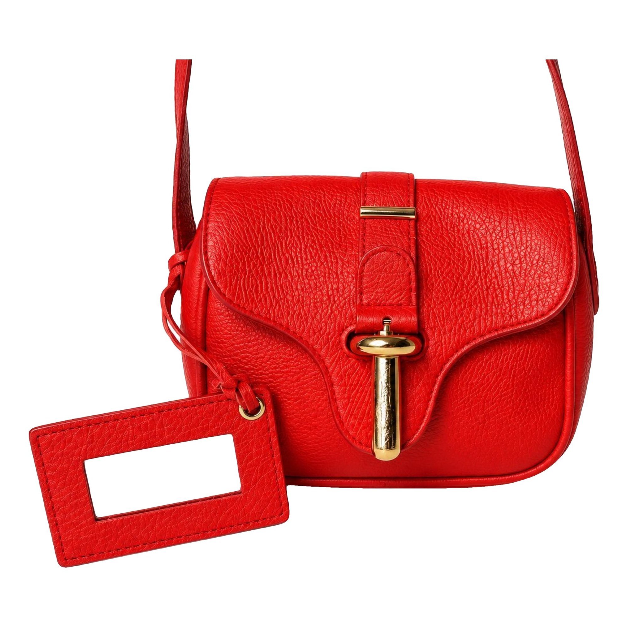 Leather crossbody bag