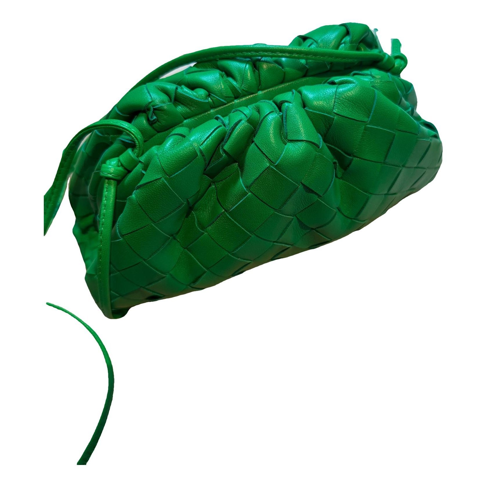 Pouch leather mini bag
