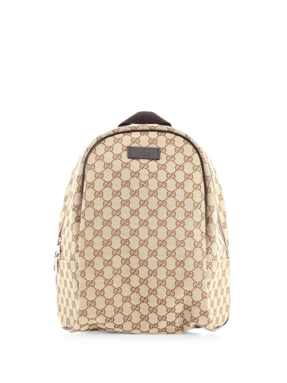 Zip Around Travel GG Canvas backpack