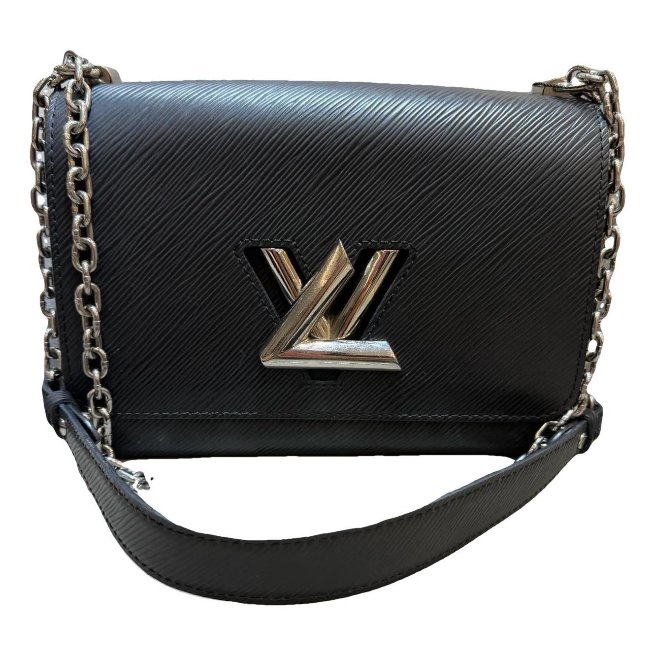 Twist leather crossbody bag