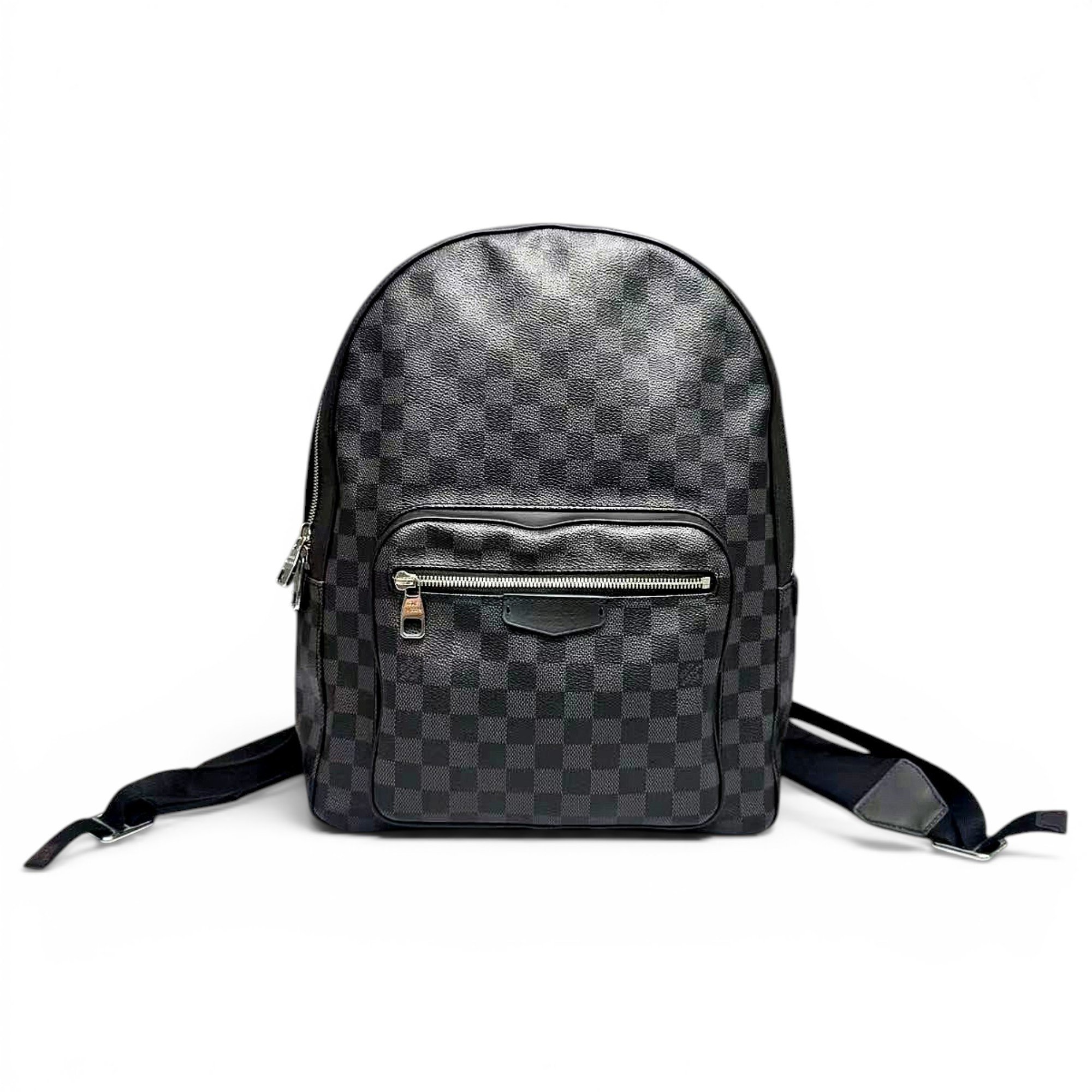 Leather backpack