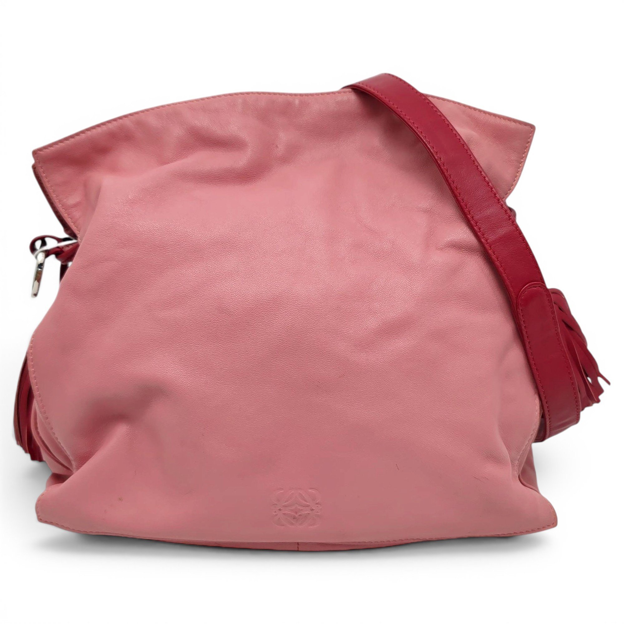 Flamenco leather crossbody bag