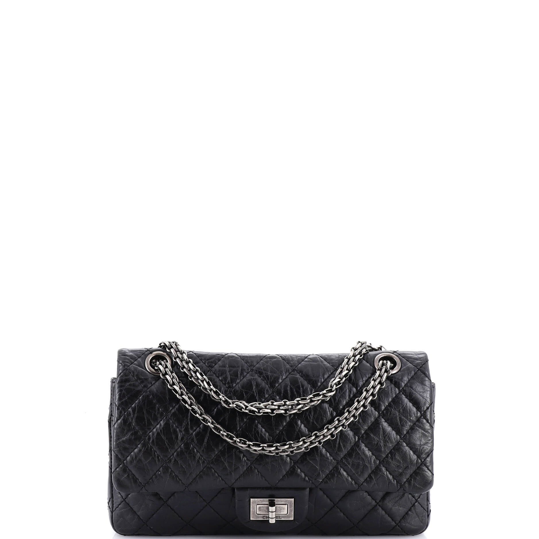 Chanel Reissue 2.55 Flap Bag Quilted Aged Calfskin 225