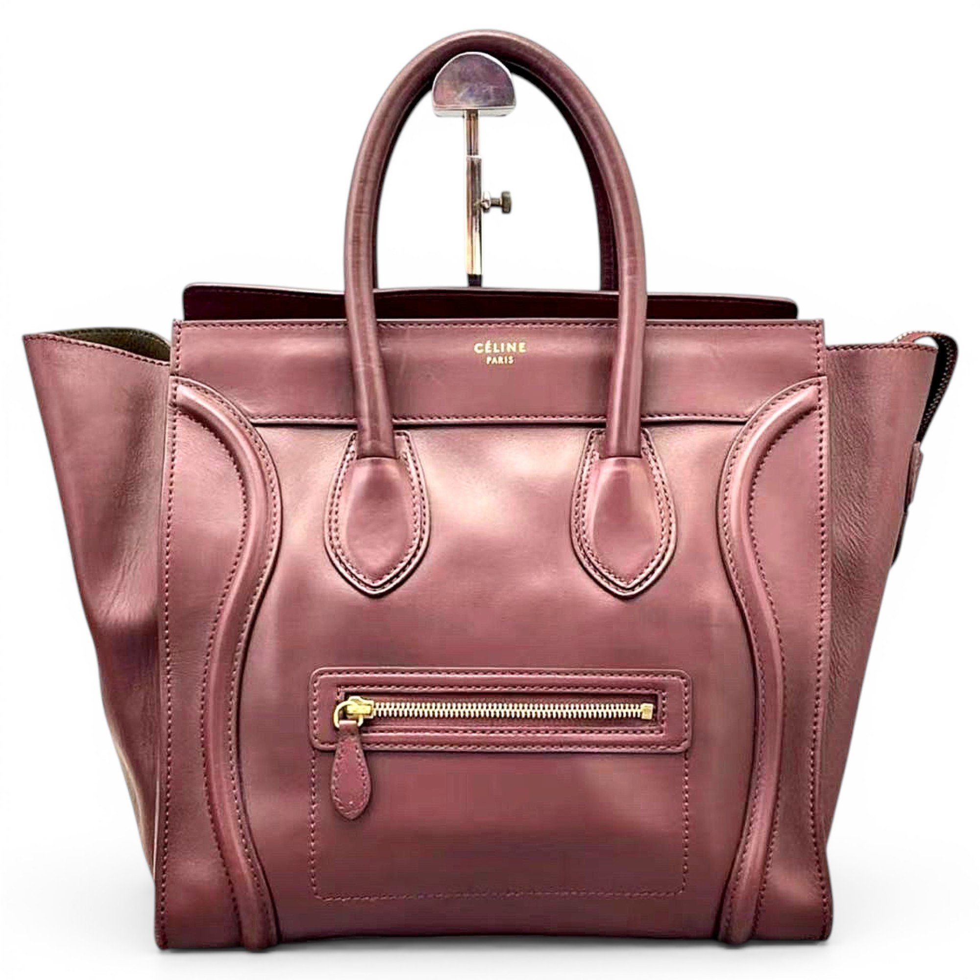 Celine Luggage leather tote