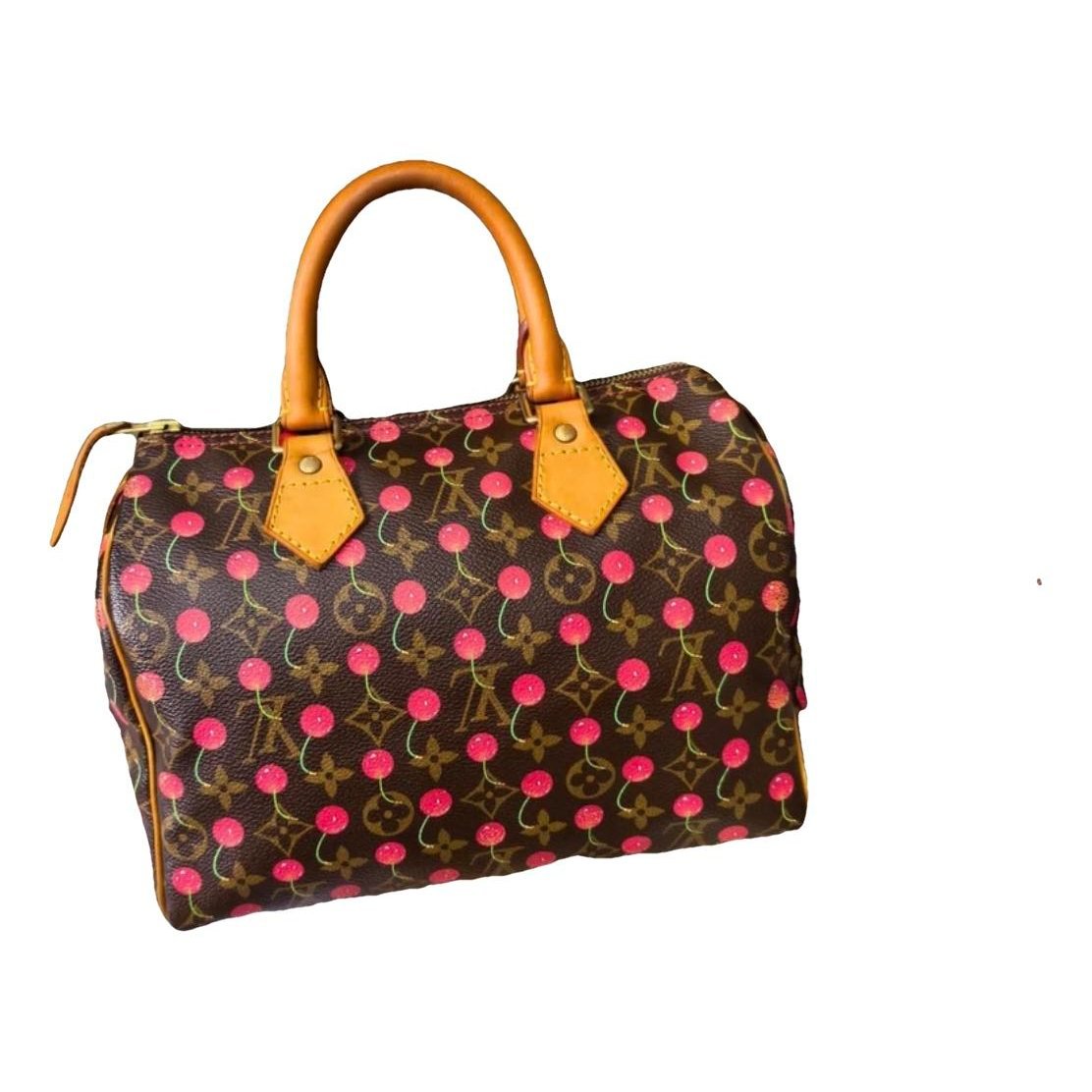 Speedy leather handbag