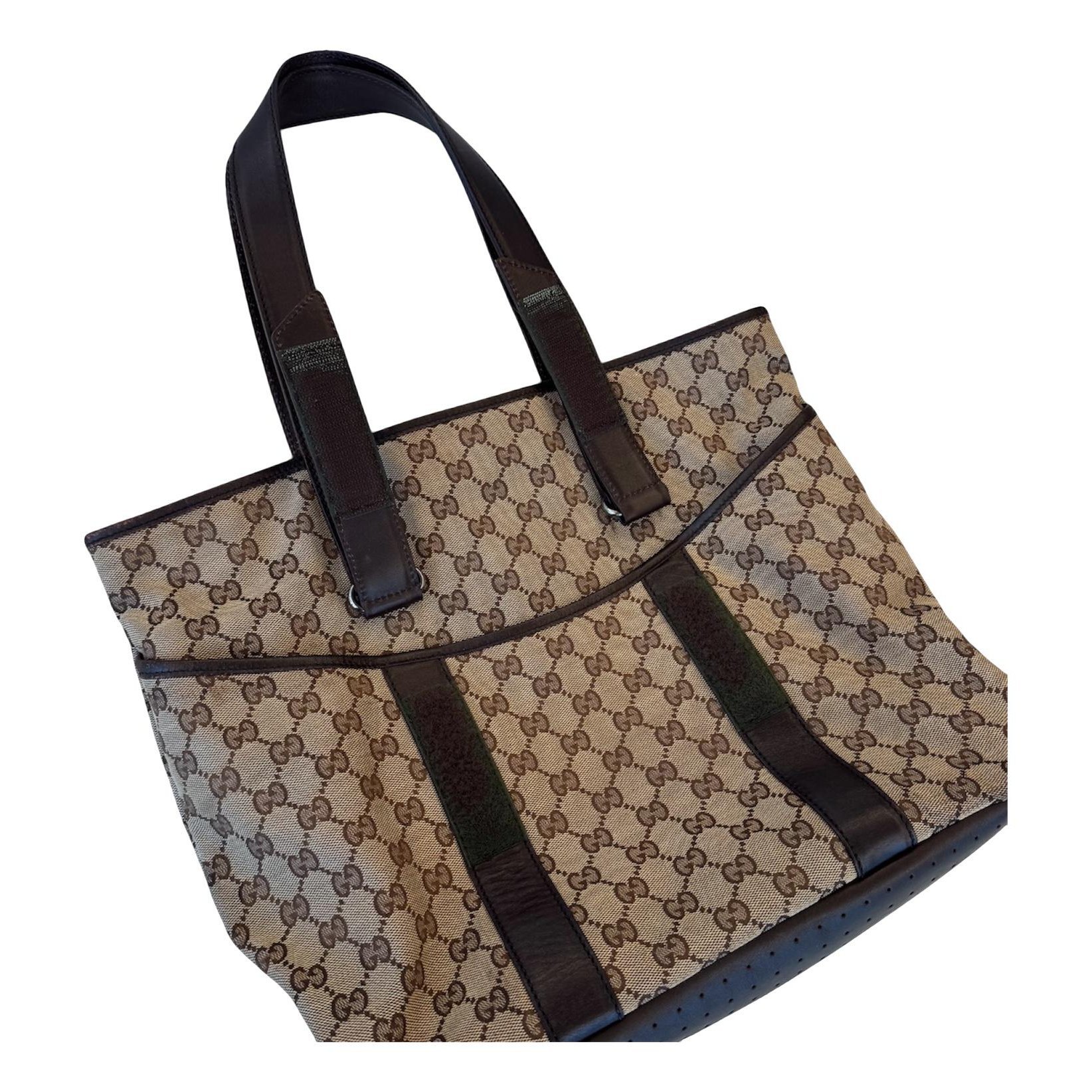 Leather tote