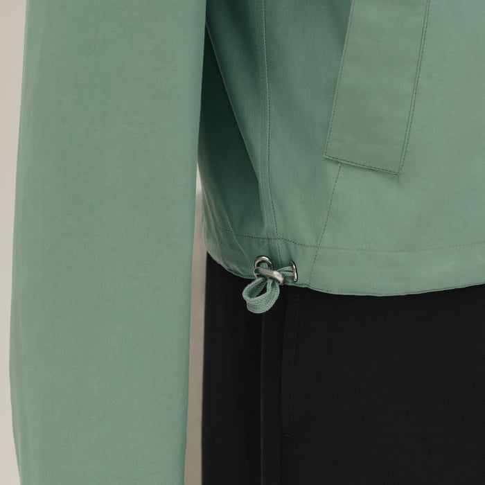 Céladon Zipped Jacket Shirt