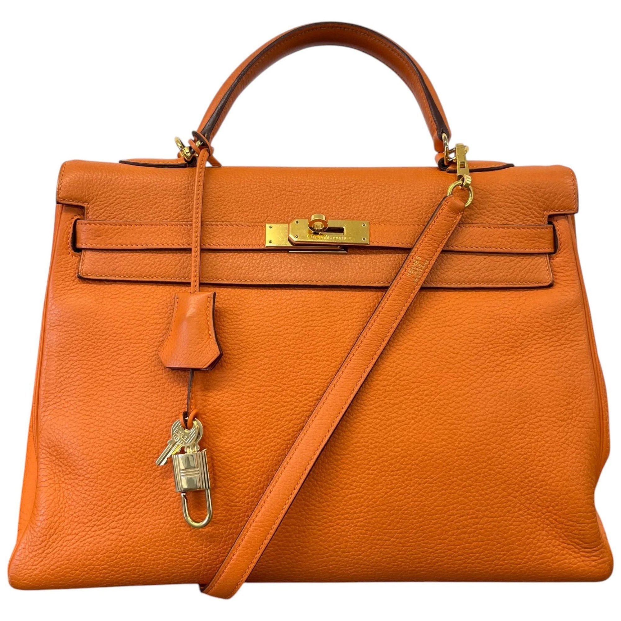 Leather handbag